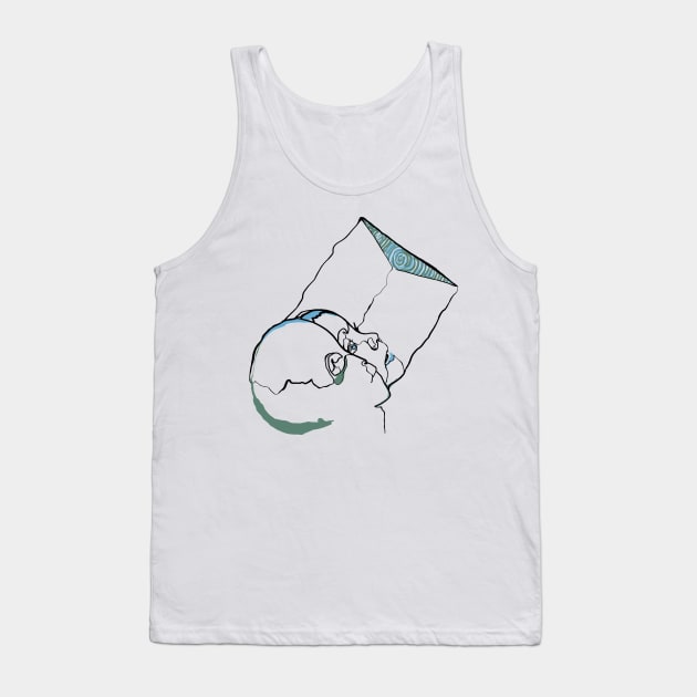 Single Line - ET Equality Tank Top by MaxencePierrard